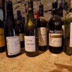 Bottles with tasting notes - Haritatos vineyard