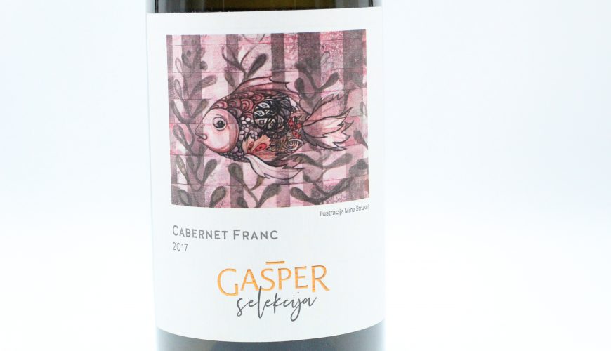 Gašper wines, Cabernet Franc Selekcija 2017