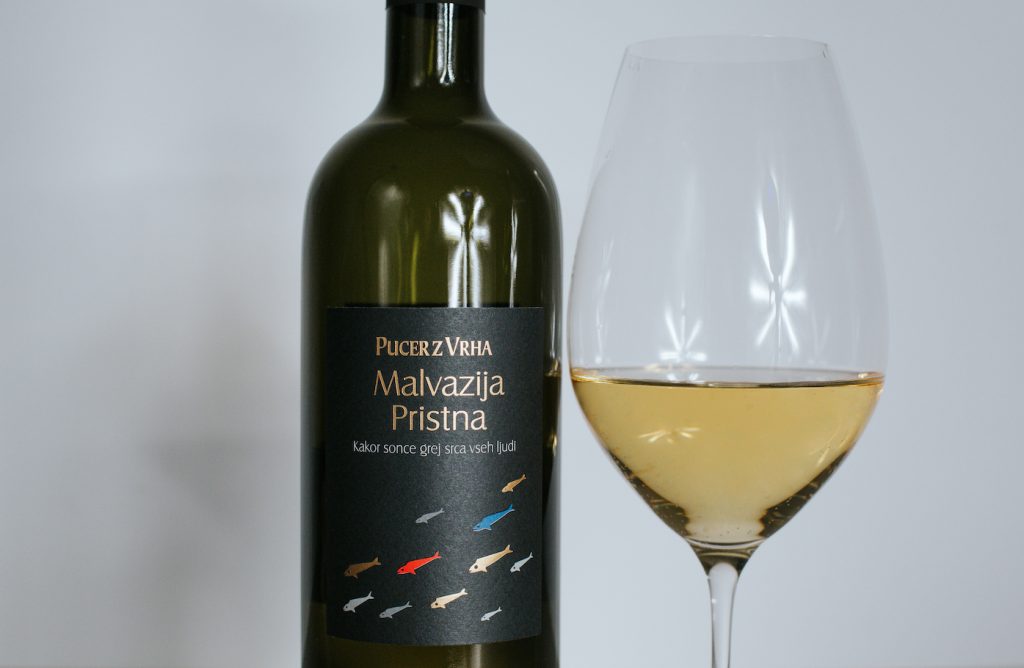 Pucer z Vrha - Malvazija Pristna, 2018