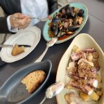 Mixed shells and octopus
