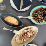 Mixed shells and octopus