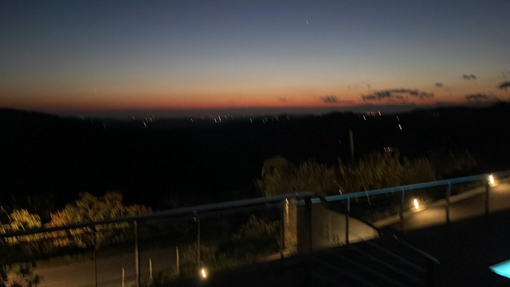 The view - not the most amazing picture though