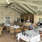 The terrace